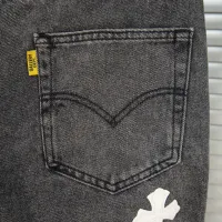 Cheap Chrome Hearts Jeans For Men #1424497 Replica Wholesale [$48.00 USD] [ITEM#1424497] on Replica Chrome Hearts Jeans