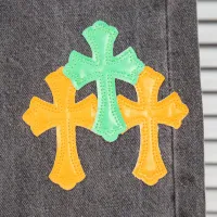 Cheap Chrome Hearts Jeans For Men #1424500 Replica Wholesale [$52.00 USD] [ITEM#1424500] on Replica Chrome Hearts Jeans