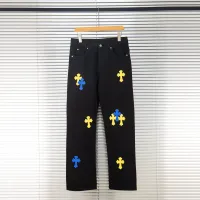 Cheap Chrome Hearts Jeans For Men #1424501 Replica Wholesale [$52.00 USD] [ITEM#1424501] on Replica Chrome Hearts Jeans