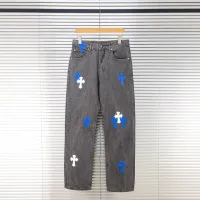 Cheap Chrome Hearts Jeans For Men #1424505 Replica Wholesale [$52.00 USD] [ITEM#1424505] on Replica Chrome Hearts Jeans