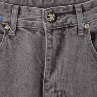 Cheap Chrome Hearts Jeans For Men #1424505 Replica Wholesale [$52.00 USD] [ITEM#1424505] on Replica Chrome Hearts Jeans