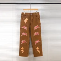 Cheap Chrome Hearts Jeans For Men #1424510 Replica Wholesale [$60.00 USD] [ITEM#1424510] on Replica Chrome Hearts Jeans