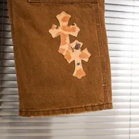 Cheap Chrome Hearts Jeans For Men #1424510 Replica Wholesale [$60.00 USD] [ITEM#1424510] on Replica Chrome Hearts Jeans