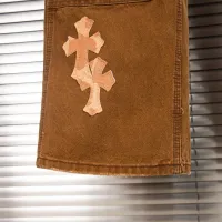 Cheap Chrome Hearts Jeans For Men #1424510 Replica Wholesale [$60.00 USD] [ITEM#1424510] on Replica Chrome Hearts Jeans