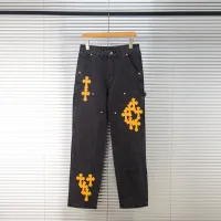 Cheap Chrome Hearts Jeans For Men #1424518 Replica Wholesale [$56.00 USD] [ITEM#1424518] on Replica Chrome Hearts Jeans