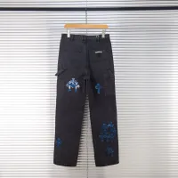 Cheap Chrome Hearts Jeans For Men #1424522 Replica Wholesale [$56.00 USD] [ITEM#1424522] on Replica Chrome Hearts Jeans
