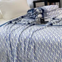 Cheap Christian Dior Blanket #1424523 Replica Wholesale [$60.00 USD] [ITEM#1424523] on Replica Christian Dior Blanket