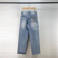 Cheap Louis Vuitton LV Jeans For Men #1424539 Replica Wholesale [$56.00 USD] [ITEM#1424539] on Replica Louis Vuitton LV Jeans