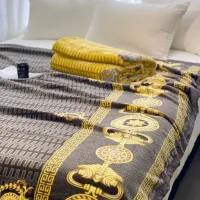 Cheap Versace Blanket #1424552 Replica Wholesale [$76.00 USD] [ITEM#1424552] on Replica Versace Blanket