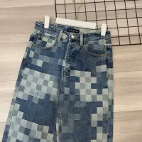 Cheap Louis Vuitton LV Jeans For Men #1424553 Replica Wholesale [$52.00 USD] [ITEM#1424553] on Replica Louis Vuitton LV Jeans