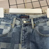 Cheap Louis Vuitton LV Jeans For Men #1424553 Replica Wholesale [$52.00 USD] [ITEM#1424553] on Replica Louis Vuitton LV Jeans