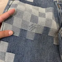 Cheap Louis Vuitton LV Jeans For Men #1424553 Replica Wholesale [$52.00 USD] [ITEM#1424553] on Replica Louis Vuitton LV Jeans