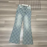 Cheap Louis Vuitton LV Jeans For Men #1424557 Replica Wholesale [$52.00 USD] [ITEM#1424557] on Replica Louis Vuitton LV Jeans