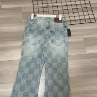 Cheap Louis Vuitton LV Jeans For Men #1424557 Replica Wholesale [$52.00 USD] [ITEM#1424557] on Replica Louis Vuitton LV Jeans