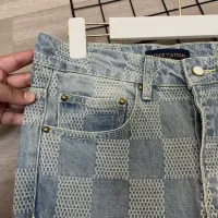 Cheap Louis Vuitton LV Jeans For Men #1424557 Replica Wholesale [$52.00 USD] [ITEM#1424557] on Replica Louis Vuitton LV Jeans
