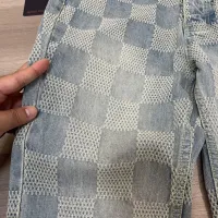 Cheap Louis Vuitton LV Jeans For Men #1424557 Replica Wholesale [$52.00 USD] [ITEM#1424557] on Replica Louis Vuitton LV Jeans