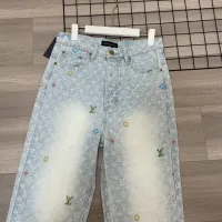 Cheap Louis Vuitton LV Jeans For Men #1424558 Replica Wholesale [$60.00 USD] [ITEM#1424558] on Replica Louis Vuitton LV Jeans