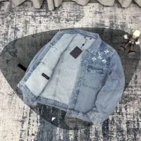 Cheap Louis Vuitton LV Jackets Long Sleeved For Men #1424564 Replica Wholesale [$76.00 USD] [ITEM#1424564] on Replica Louis Vuitton LV Jackets