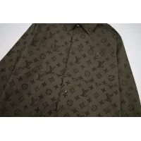 Cheap Louis Vuitton LV Shirts Long Sleeved For Men #1424599 Replica Wholesale [$56.00 USD] [ITEM#1424599] on Replica Louis Vuitton LV Shirts