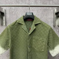 Cheap Gucci Shirts Short Sleeved For Unisex #1424640 Replica Wholesale [$85.00 USD] [ITEM#1424640] on Replica Gucci Shirts