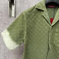 Cheap Gucci Shirts Short Sleeved For Unisex #1424640 Replica Wholesale [$85.00 USD] [ITEM#1424640] on Replica Gucci Shirts