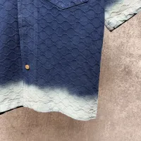 Cheap Gucci Shirts Short Sleeved For Unisex #1424641 Replica Wholesale [$85.00 USD] [ITEM#1424641] on Replica Gucci Shirts