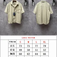 Cheap Louis Vuitton LV Shirts Short Sleeved For Men #1424681 Replica Wholesale [$64.00 USD] [ITEM#1424681] on Replica Louis Vuitton LV Shirts