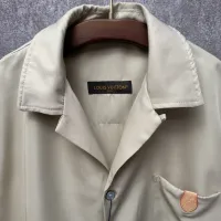 Cheap Louis Vuitton LV Shirts Short Sleeved For Men #1424681 Replica Wholesale [$64.00 USD] [ITEM#1424681] on Replica Louis Vuitton LV Shirts