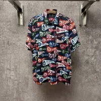 Cheap Louis Vuitton LV Shirts Short Sleeved For Men #1424682 Replica Wholesale [$80.00 USD] [ITEM#1424682] on Replica Louis Vuitton LV Shirts