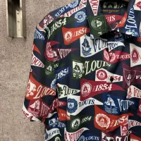 Cheap Louis Vuitton LV Shirts Short Sleeved For Men #1424682 Replica Wholesale [$80.00 USD] [ITEM#1424682] on Replica Louis Vuitton LV Shirts