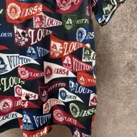 Cheap Louis Vuitton LV Shirts Short Sleeved For Men #1424682 Replica Wholesale [$80.00 USD] [ITEM#1424682] on Replica Louis Vuitton LV Shirts