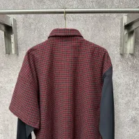 Cheap Balenciaga Shirts Long Sleeved For Men #1424800 Replica Wholesale [$98.00 USD] [ITEM#1424800] on Replica Balenciaga Shirts