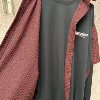 Cheap Balenciaga Shirts Long Sleeved For Men #1424800 Replica Wholesale [$98.00 USD] [ITEM#1424800] on Replica Balenciaga Shirts