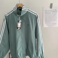 Cheap Adidas Jackets Long Sleeved For Unisex #1424826 Replica Wholesale [$48.00 USD] [ITEM#1424826] on Replica Adidas Jackets