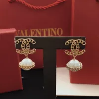 Cheap Chanel Earrings For Women #1424852 Replica Wholesale [$27.00 USD] [ITEM#1424852] on Replica Chanel Earrings