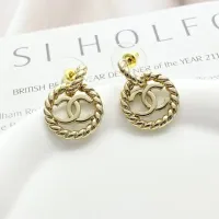 Cheap Chanel Earrings For Women #1425001 Replica Wholesale [$25.00 USD] [ITEM#1425001] on Replica Chanel Earrings