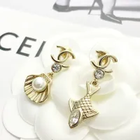 Cheap Chanel Earrings For Women #1425037 Replica Wholesale [$27.00 USD] [ITEM#1425037] on Replica Chanel Earrings
