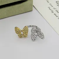 Cheap Van Cleef &amp; Arpels Rings For Women #1425128 Replica Wholesale [$25.00 USD] [ITEM#1425128] on Replica Van Cleef &amp; Arpels Rings