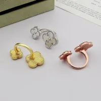 Cheap Van Cleef &amp; Arpels Rings For Women #1425130 Replica Wholesale [$25.00 USD] [ITEM#1425130] on Replica Van Cleef &amp; Arpels Rings