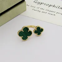 Cheap Van Cleef &amp; Arpels Rings For Women #1425138 Replica Wholesale [$25.00 USD] [ITEM#1425138] on Replica Van Cleef &amp; Arpels Rings
