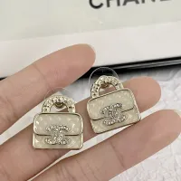 Cheap Chanel Earrings For Women #1425146 Replica Wholesale [$27.00 USD] [ITEM#1425146] on Replica Chanel Earrings