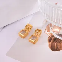Cheap LOEWE Earrings For Women #1425211 Replica Wholesale [$25.00 USD] [ITEM#1425211] on Replica LOEWE Earrings