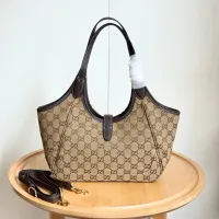 Cheap Gucci AAA Quality Shoulder Bags In 26*23*11cm For Women #1425216 Replica Wholesale [$82.00 USD] [ITEM#1425216] on Replica Gucci AAA Quality Shoulder Bags