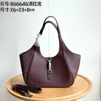 Cheap Gucci AAA Quality Shoulder Bags In 26*23*11cm For Women #1425217 Replica Wholesale [$85.00 USD] [ITEM#1425217] on Replica Gucci AAA Quality Shoulder Bags