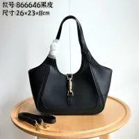 Cheap Gucci AAA Quality Shoulder Bags In 26*23*11cm For Women #1425218 Replica Wholesale [$85.00 USD] [ITEM#1425218] on Replica Gucci AAA Quality Shoulder Bags