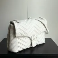 Cheap Gucci AAA Quality Shoulder Bags In 31*17*8cm For Women #1425220 Replica Wholesale [$92.00 USD] [ITEM#1425220] on Replica Gucci AAA Quality Shoulder Bags