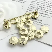 Cheap Chanel Brooches For Women #1425380 Replica Wholesale [$32.00 USD] [ITEM#1425380] on Replica Chanel Brooches
