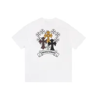 Cheap Chrome Hearts T-Shirts Short Sleeved For Unisex #1425460 Replica Wholesale [$38.00 USD] [ITEM#1425460] on Replica Chrome Hearts T-Shirts