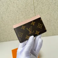 Cheap Louis Vuitton AAA Quality Card Holders #1425527 Replica Wholesale [$64.00 USD] [ITEM#1425527] on Replica Louis Vuitton AAA+ Quality Wallets