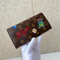 Cheap Louis Vuitton AAA Quality Long Wallets #1425540 Replica Wholesale [$88.00 USD] [ITEM#1425540] on Replica Louis Vuitton AAA+ Quality Wallets